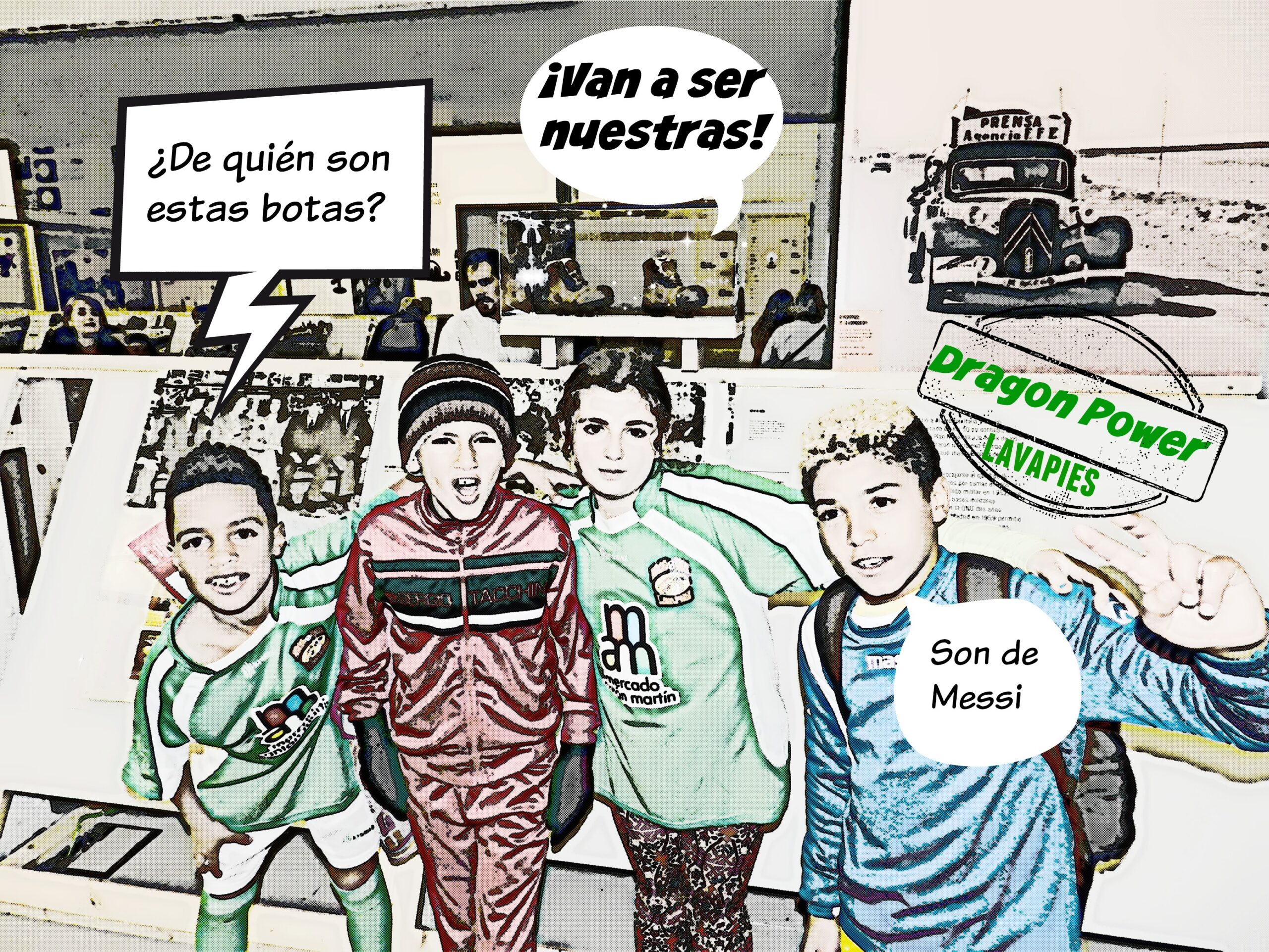 Con las botas de Zarra